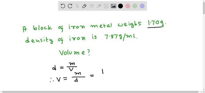 A chemist has a block of aluminum metal