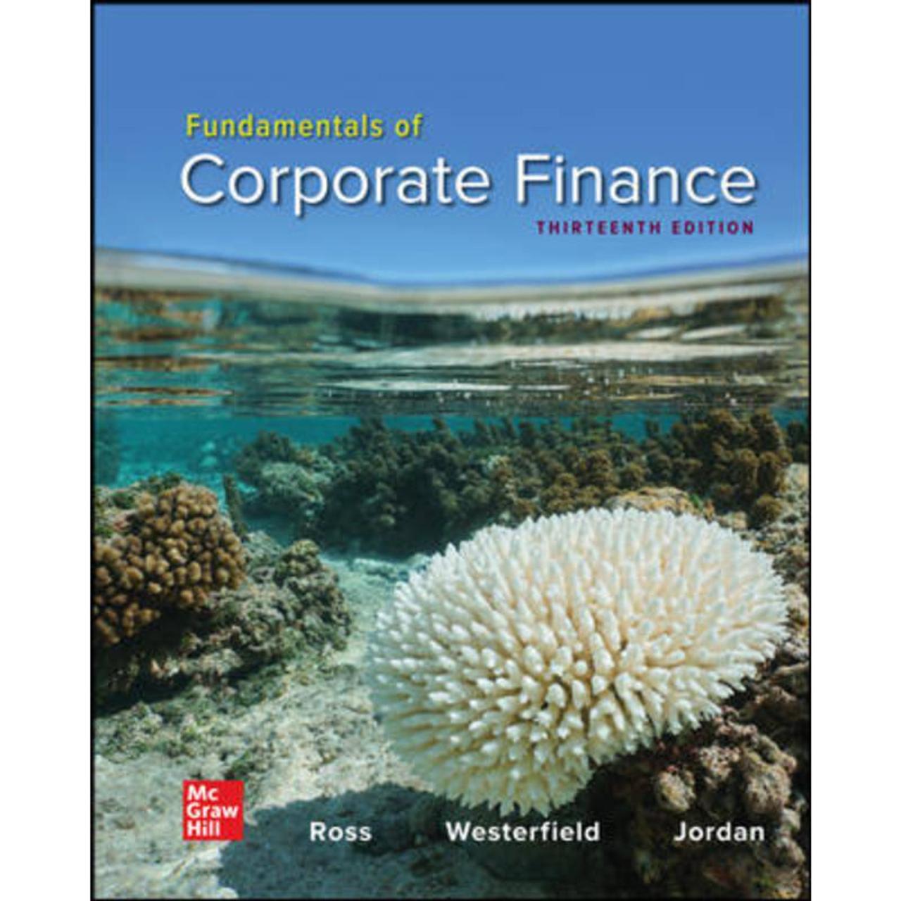 Stephen ross corporate finance pdf