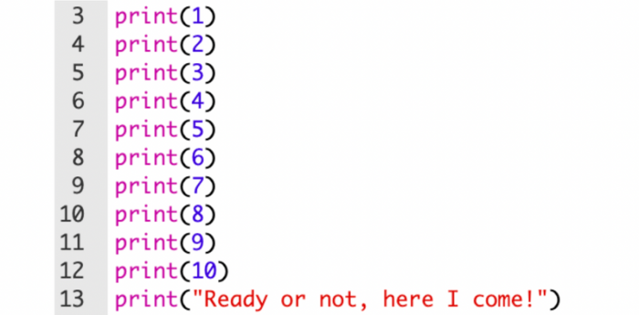 Code.org lesson 7 loops practice