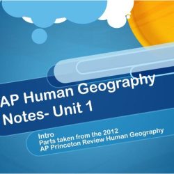 Ap human geography unit 1 test pdf