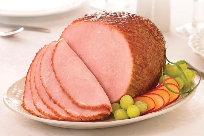 Ham glazed