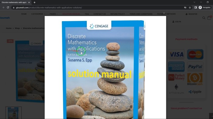 Discrete mathematics with applications 5th edition pdf